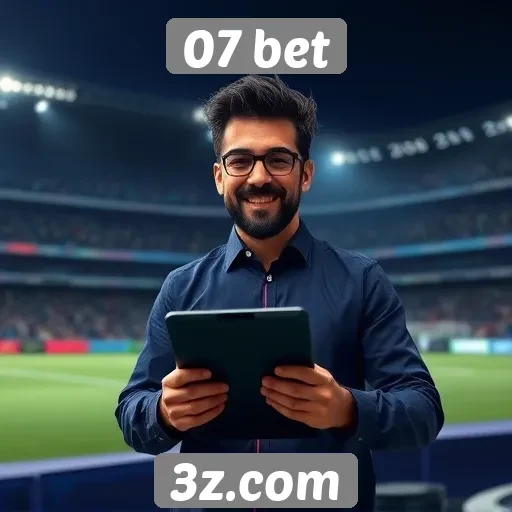 Experiência do usuário no site 07 bet